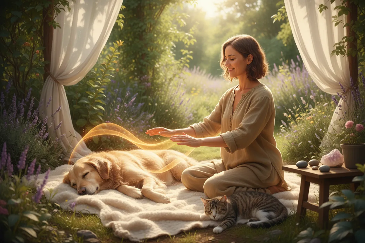 Le Reiki pour les animaux : une aide douce