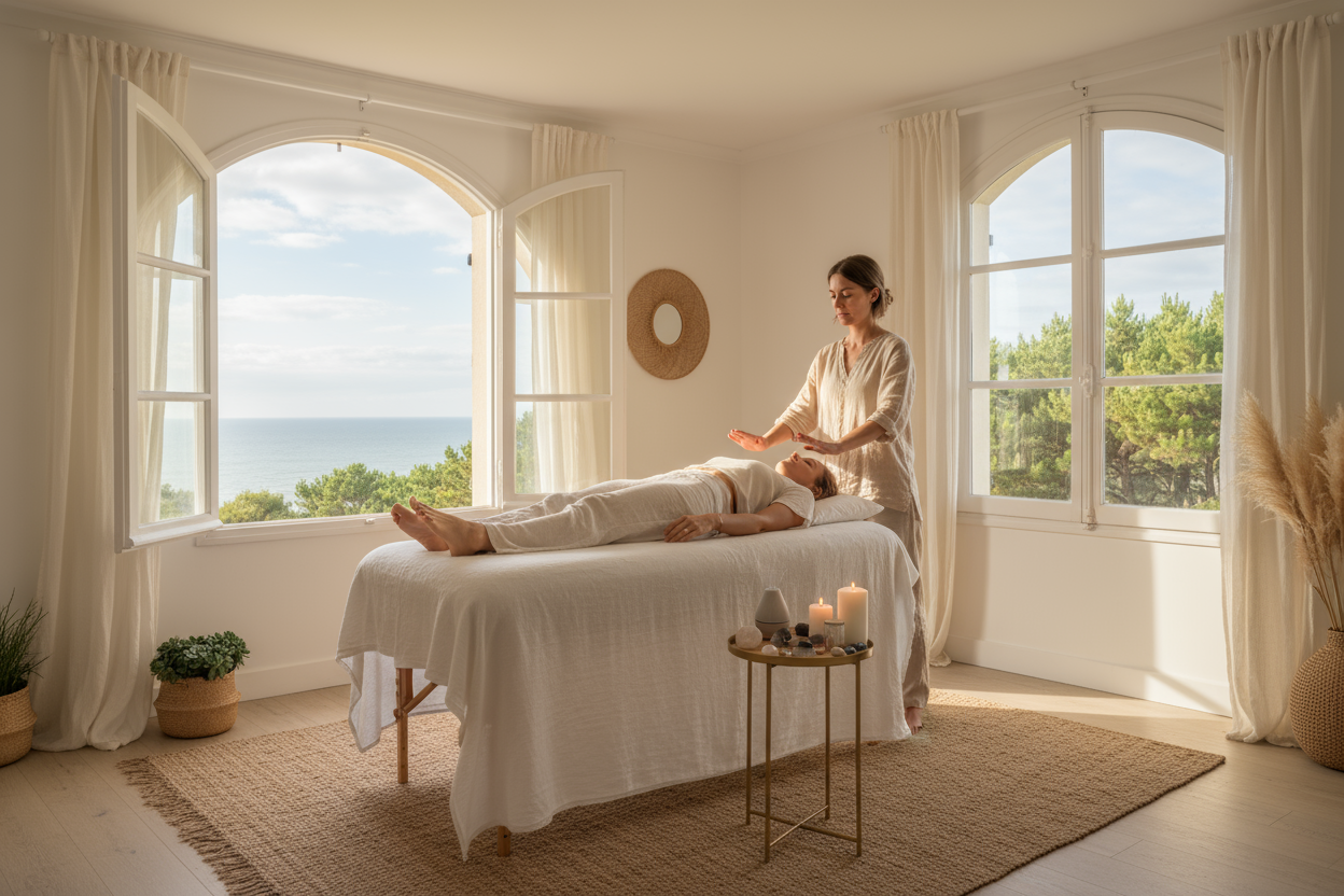 séance de reiki au cap ferret avec patricia maitre reiki usui