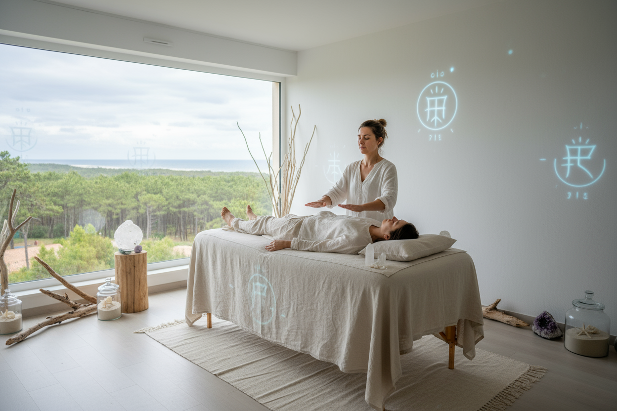 seance de reiki avec patricia maitre reiki usui à lacanau